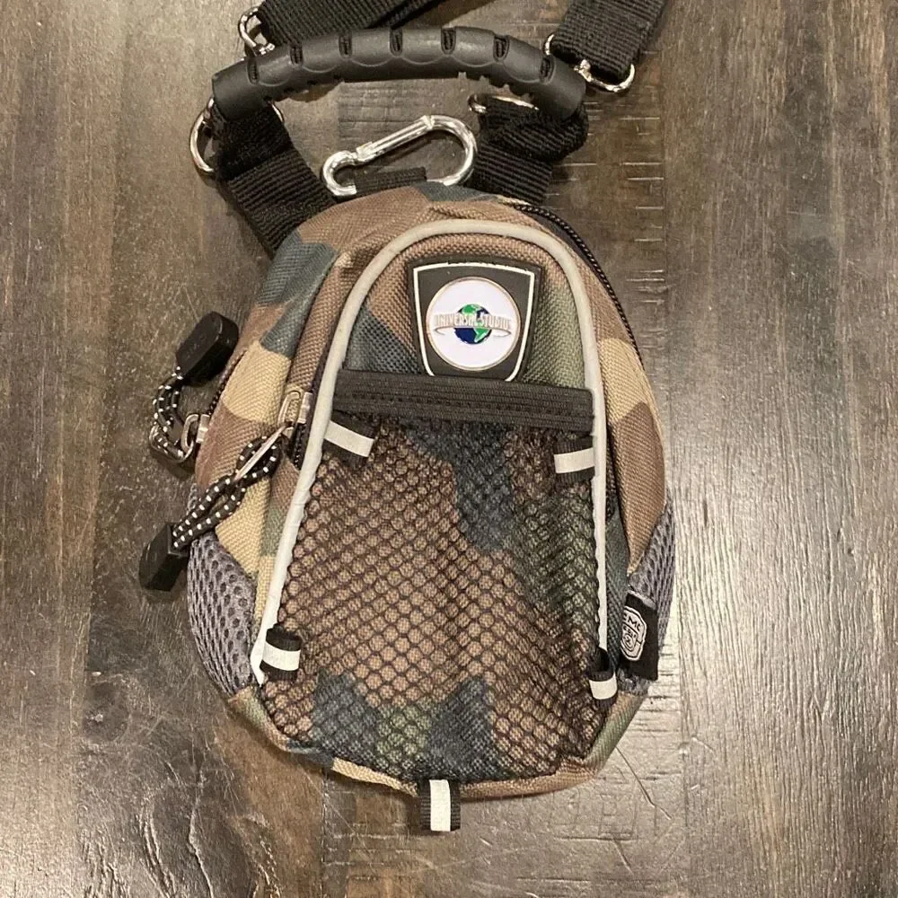 Universal Studios Mini Day Pack Camo Green Brown Grey